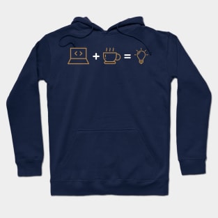 Code Coffee Creativity Hoodie